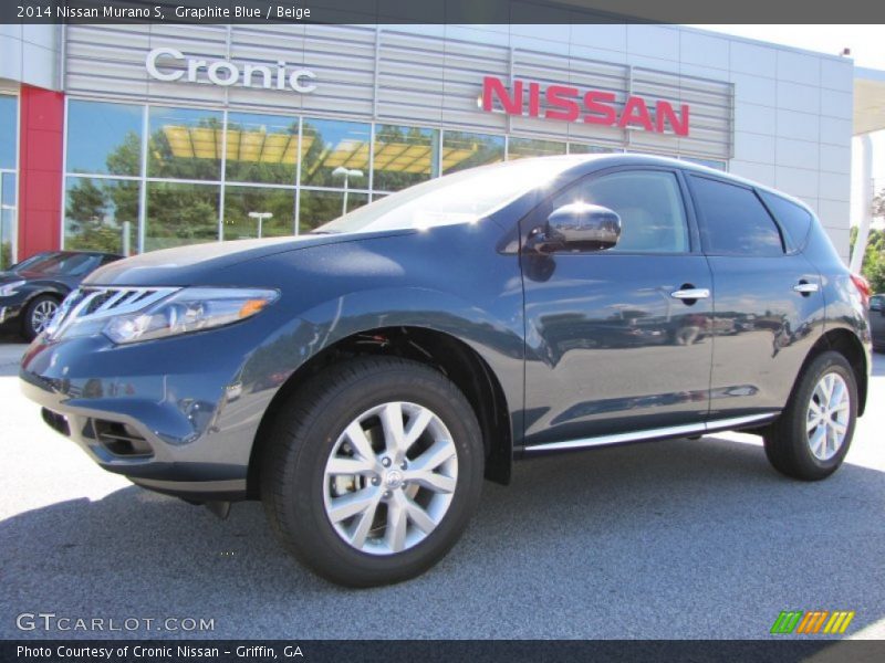 Graphite Blue / Beige 2014 Nissan Murano S