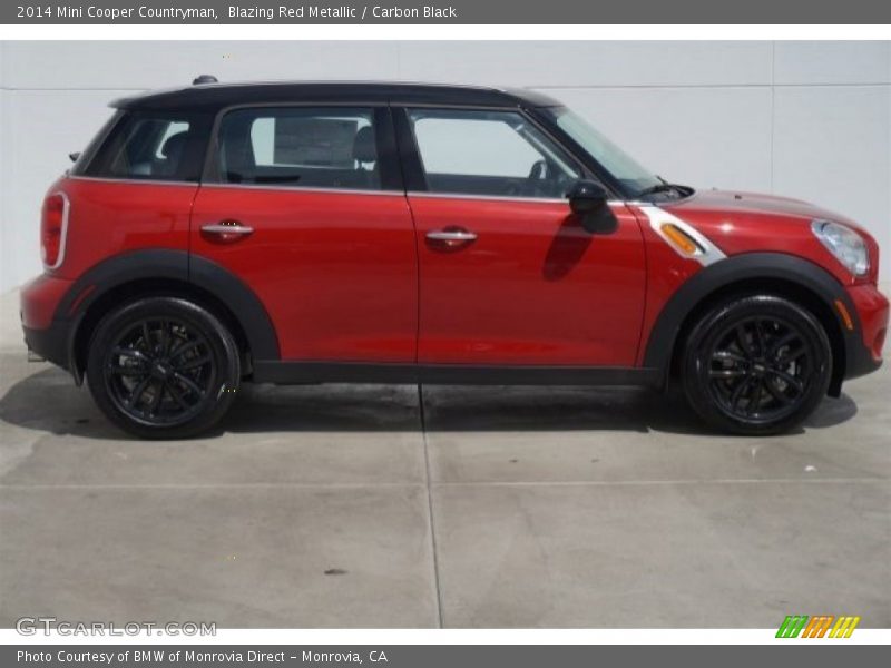 Blazing Red Metallic / Carbon Black 2014 Mini Cooper Countryman