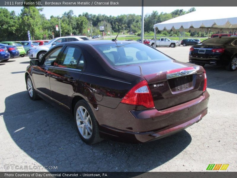 Bordeaux Reserve Metallic / Charcoal Black 2011 Ford Fusion SEL