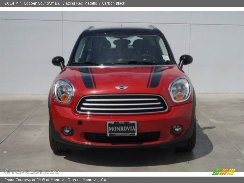 Blazing Red Metallic / Carbon Black 2014 Mini Cooper Countryman