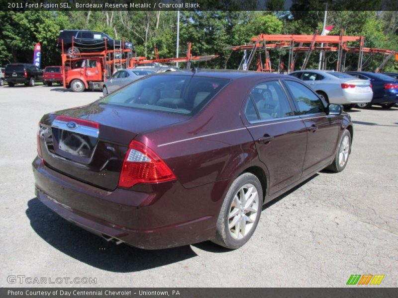 Bordeaux Reserve Metallic / Charcoal Black 2011 Ford Fusion SEL