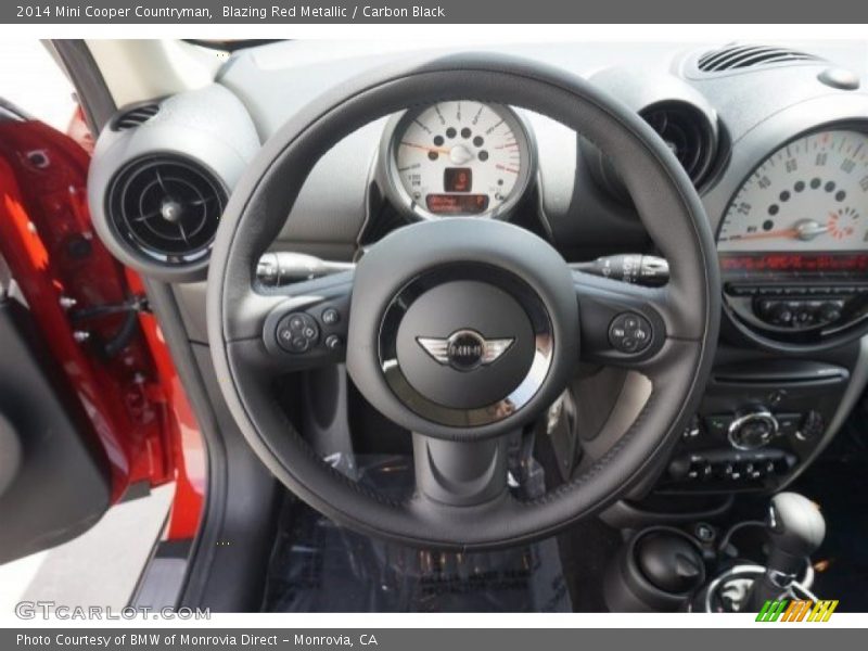 Blazing Red Metallic / Carbon Black 2014 Mini Cooper Countryman