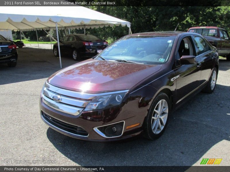 Bordeaux Reserve Metallic / Charcoal Black 2011 Ford Fusion SEL