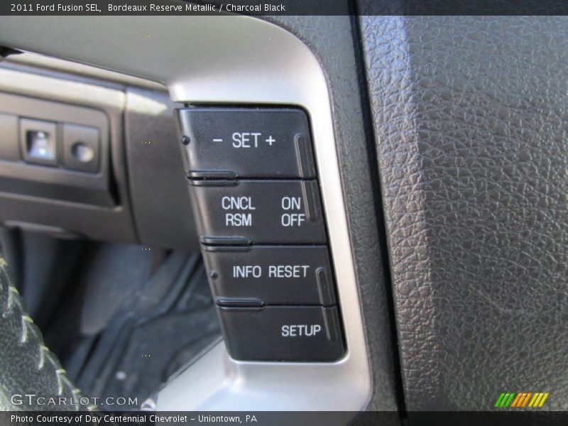 Bordeaux Reserve Metallic / Charcoal Black 2011 Ford Fusion SEL