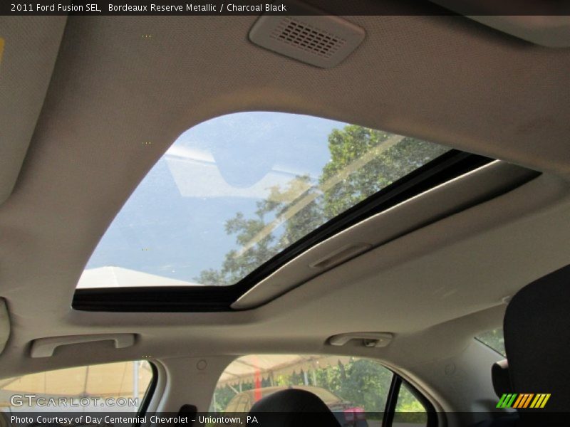 Bordeaux Reserve Metallic / Charcoal Black 2011 Ford Fusion SEL