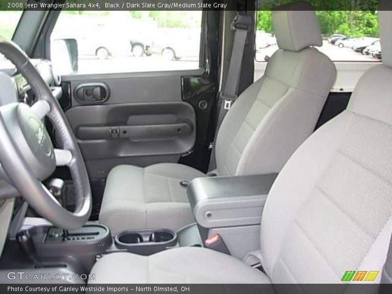 Black / Dark Slate Gray/Medium Slate Gray 2008 Jeep Wrangler Sahara 4x4