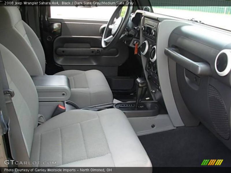 Black / Dark Slate Gray/Medium Slate Gray 2008 Jeep Wrangler Sahara 4x4