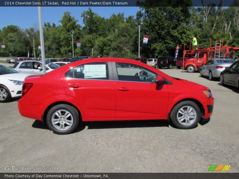  2014 Sonic LT Sedan Red Hot