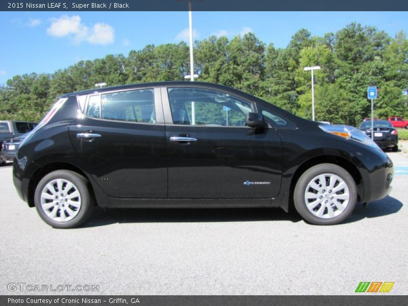 Super Black / Black 2015 Nissan LEAF S