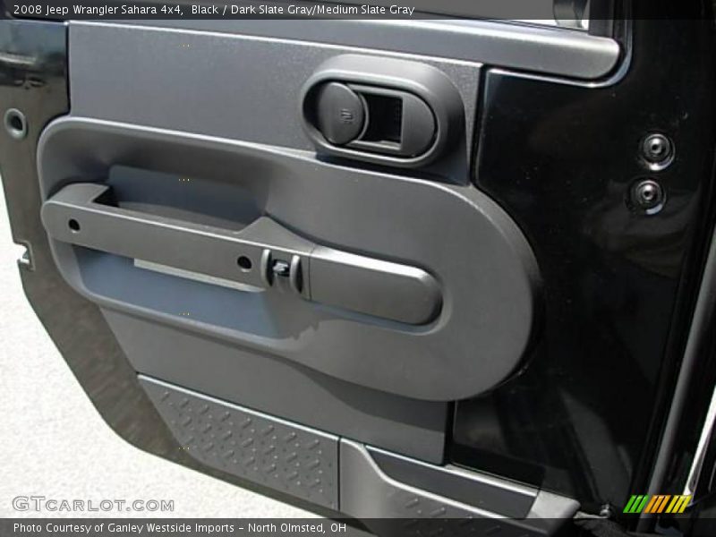 Black / Dark Slate Gray/Medium Slate Gray 2008 Jeep Wrangler Sahara 4x4