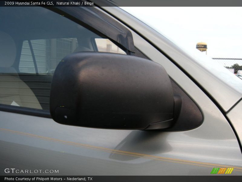 Natural Khaki / Beige 2009 Hyundai Santa Fe GLS