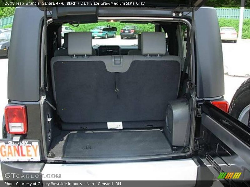 Black / Dark Slate Gray/Medium Slate Gray 2008 Jeep Wrangler Sahara 4x4