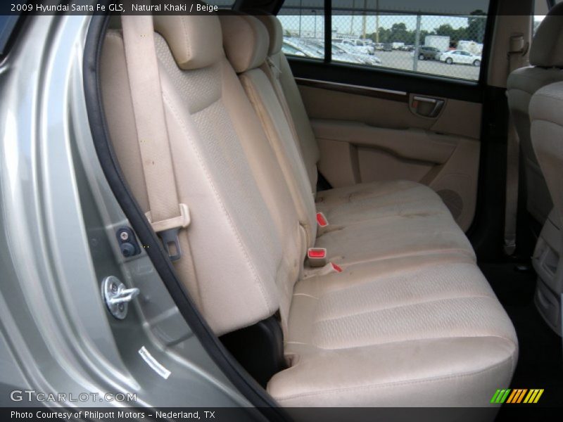 Natural Khaki / Beige 2009 Hyundai Santa Fe GLS