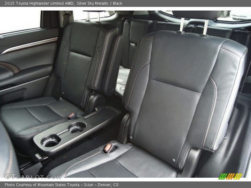 Silver Sky Metallic / Black 2015 Toyota Highlander Limited AWD
