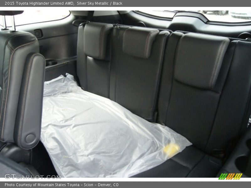Silver Sky Metallic / Black 2015 Toyota Highlander Limited AWD