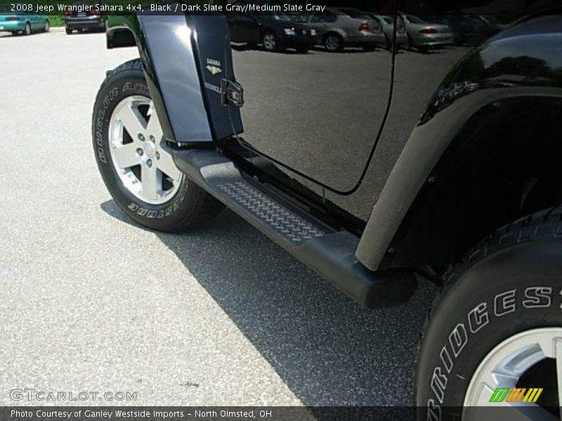 Black / Dark Slate Gray/Medium Slate Gray 2008 Jeep Wrangler Sahara 4x4