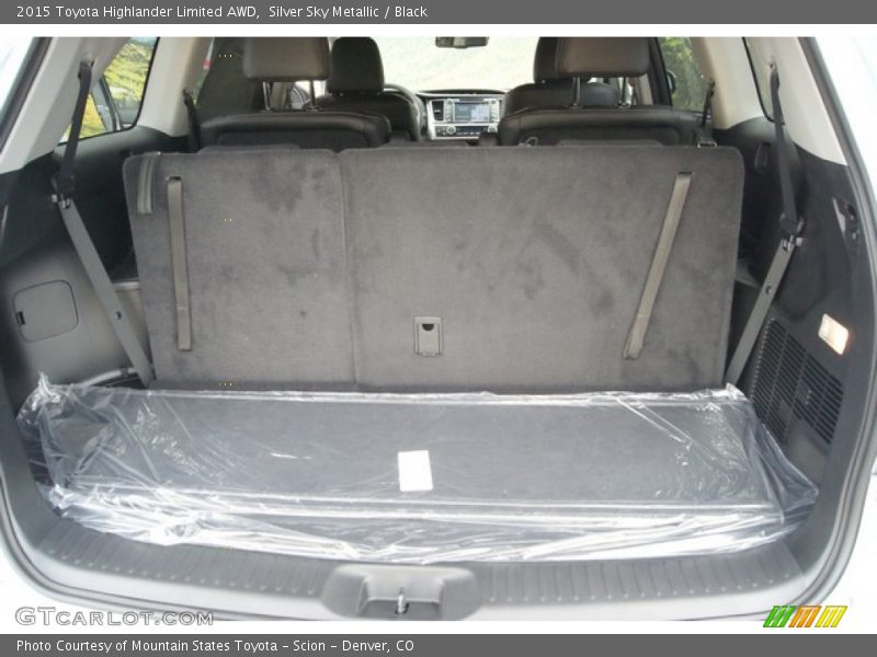 Silver Sky Metallic / Black 2015 Toyota Highlander Limited AWD