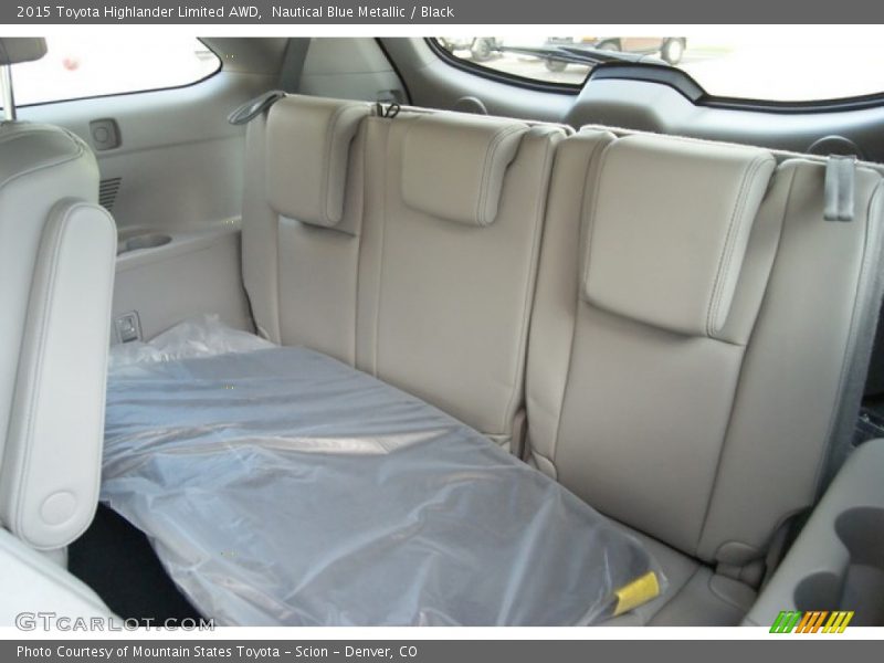 Nautical Blue Metallic / Black 2015 Toyota Highlander Limited AWD
