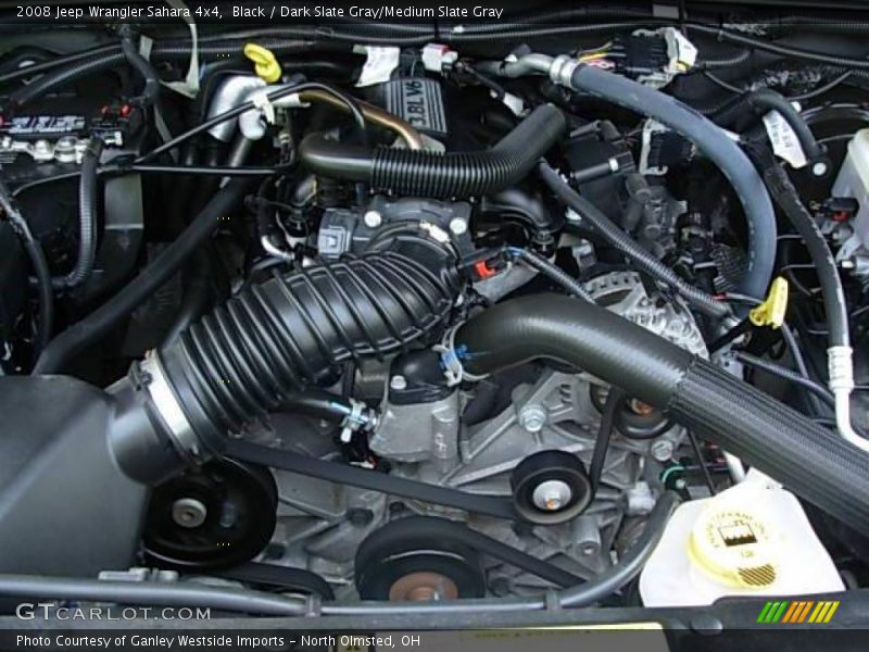 Black / Dark Slate Gray/Medium Slate Gray 2008 Jeep Wrangler Sahara 4x4