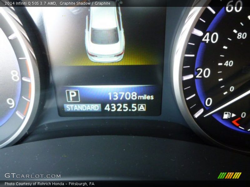 Graphite Shadow / Graphite 2014 Infiniti Q 50S 3.7 AWD