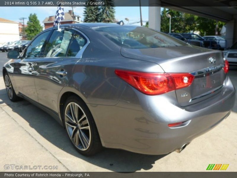 Graphite Shadow / Graphite 2014 Infiniti Q 50S 3.7 AWD