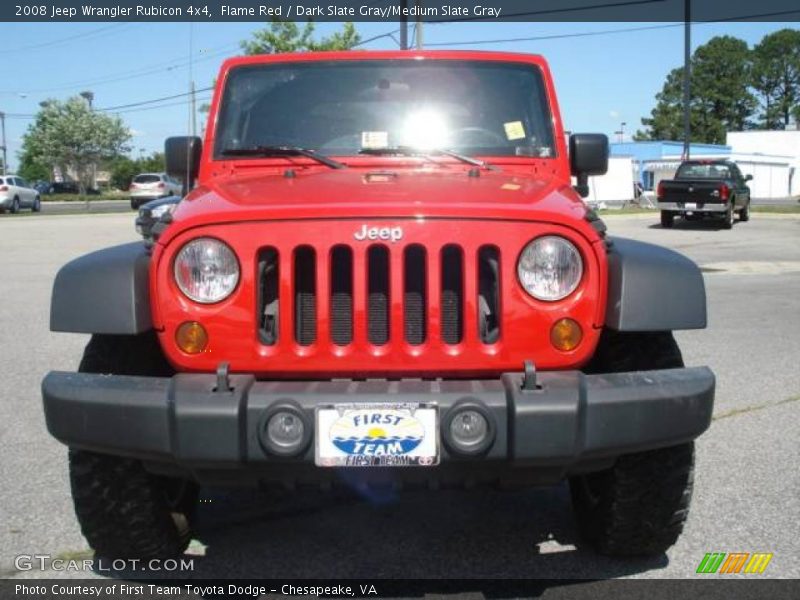 Flame Red / Dark Slate Gray/Medium Slate Gray 2008 Jeep Wrangler Rubicon 4x4
