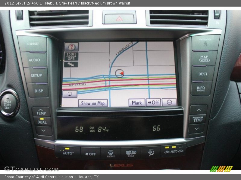 Navigation of 2012 LS 460 L