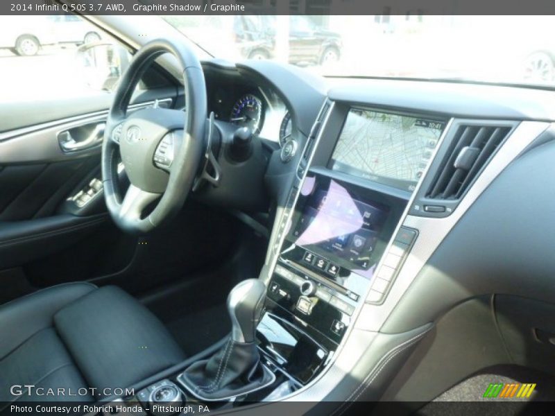 Graphite Shadow / Graphite 2014 Infiniti Q 50S 3.7 AWD