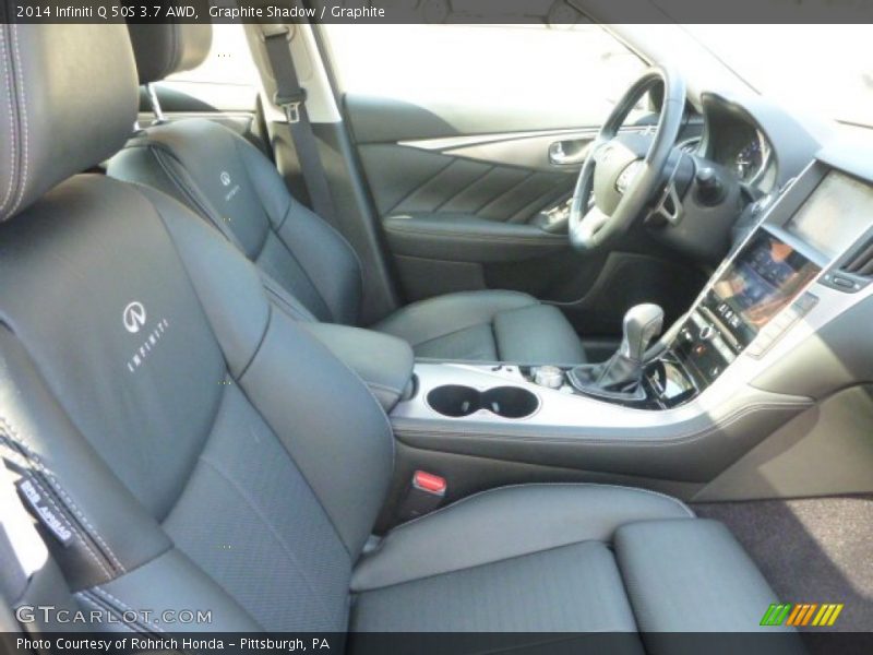 Graphite Shadow / Graphite 2014 Infiniti Q 50S 3.7 AWD