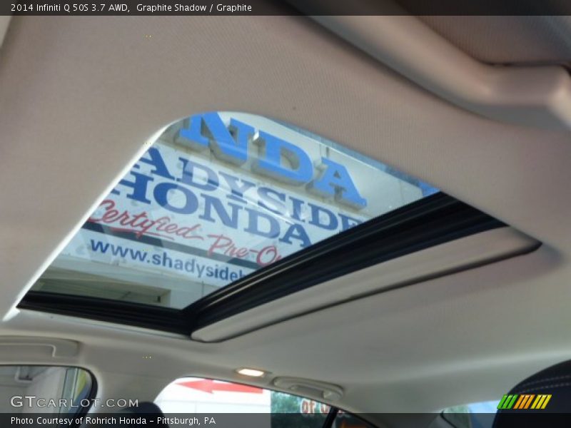 Graphite Shadow / Graphite 2014 Infiniti Q 50S 3.7 AWD