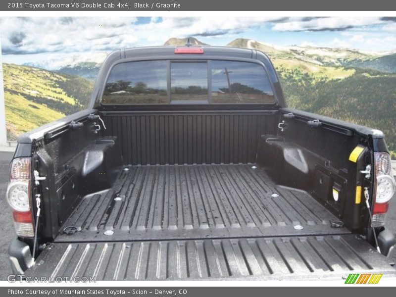 Black / Graphite 2015 Toyota Tacoma V6 Double Cab 4x4