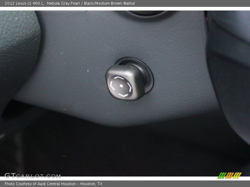Nebula Gray Pearl / Black/Medium Brown Walnut 2012 Lexus LS 460 L