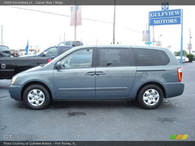 Glacier Blue / Beige 2006 Kia Sedona LX
