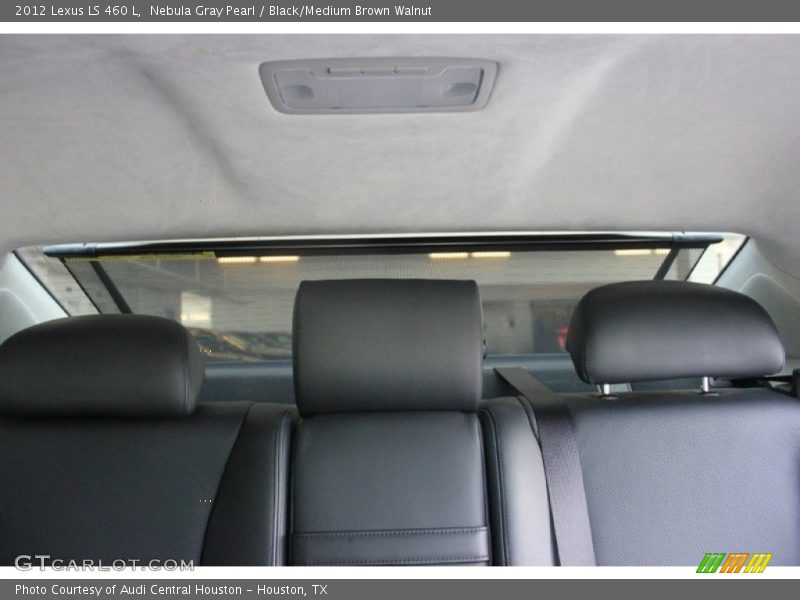 Nebula Gray Pearl / Black/Medium Brown Walnut 2012 Lexus LS 460 L