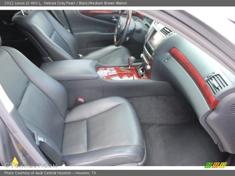  2012 LS 460 L Black/Medium Brown Walnut Interior