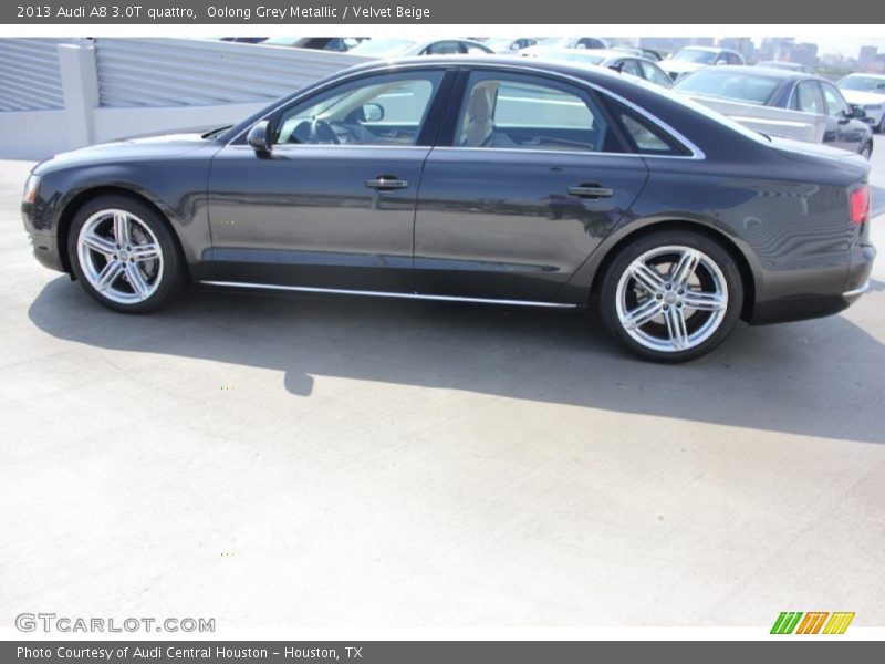 Oolong Grey Metallic / Velvet Beige 2013 Audi A8 3.0T quattro