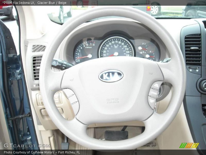 Glacier Blue / Beige 2006 Kia Sedona LX