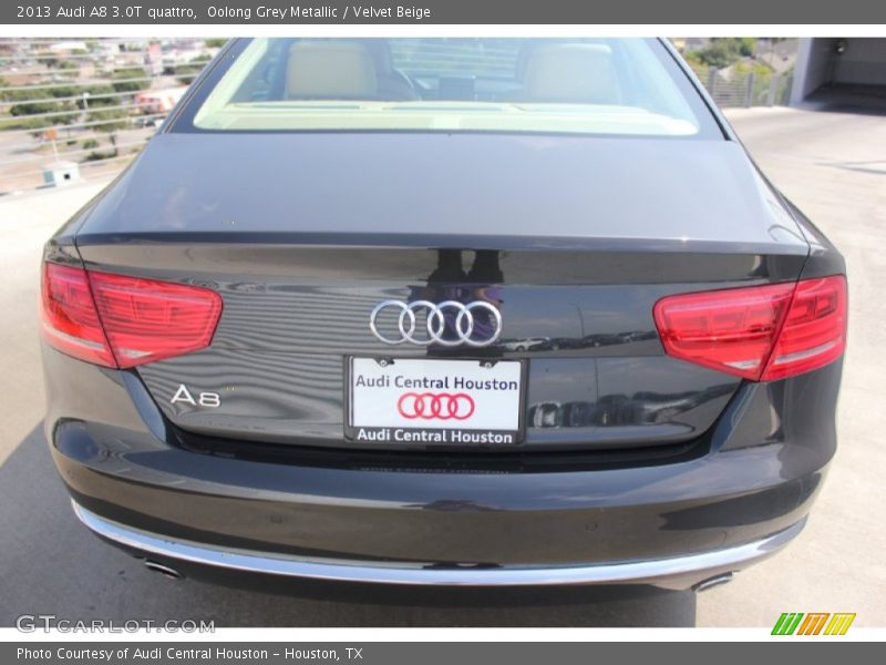 Oolong Grey Metallic / Velvet Beige 2013 Audi A8 3.0T quattro