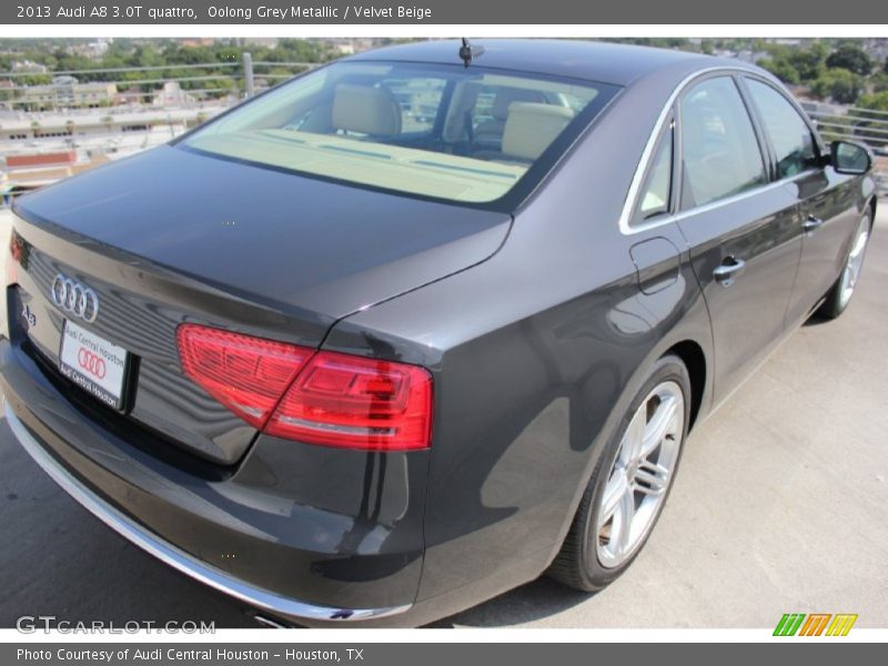 Oolong Grey Metallic / Velvet Beige 2013 Audi A8 3.0T quattro