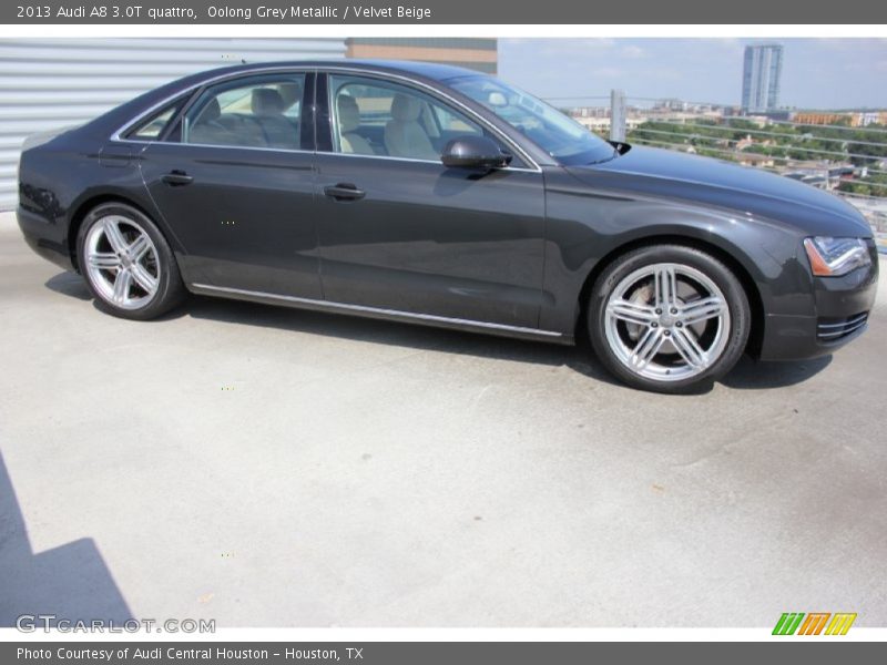 Oolong Grey Metallic / Velvet Beige 2013 Audi A8 3.0T quattro