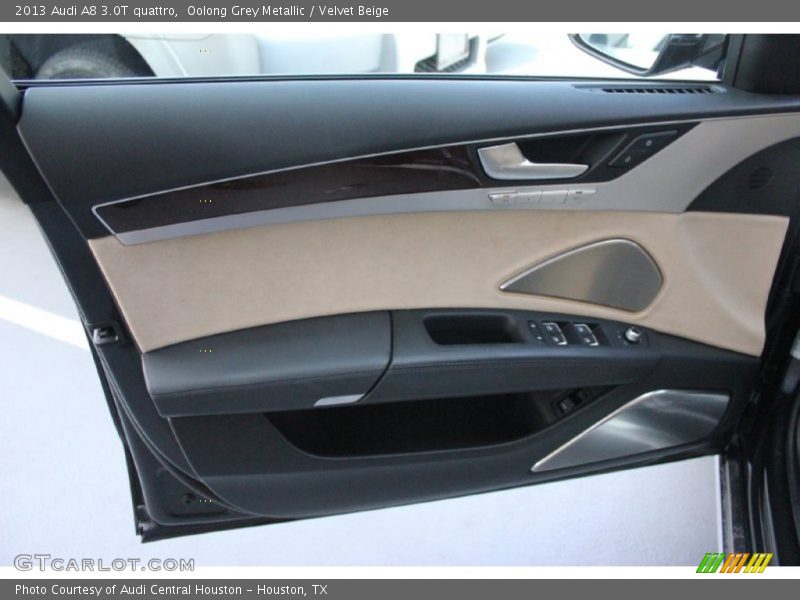 Oolong Grey Metallic / Velvet Beige 2013 Audi A8 3.0T quattro