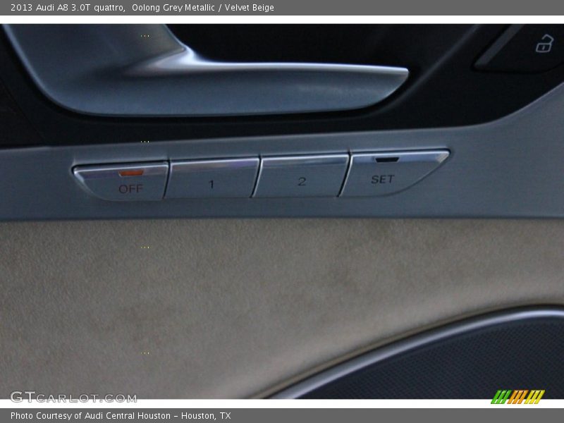 Oolong Grey Metallic / Velvet Beige 2013 Audi A8 3.0T quattro
