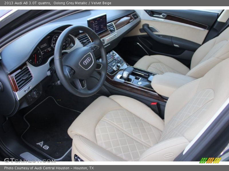 Oolong Grey Metallic / Velvet Beige 2013 Audi A8 3.0T quattro