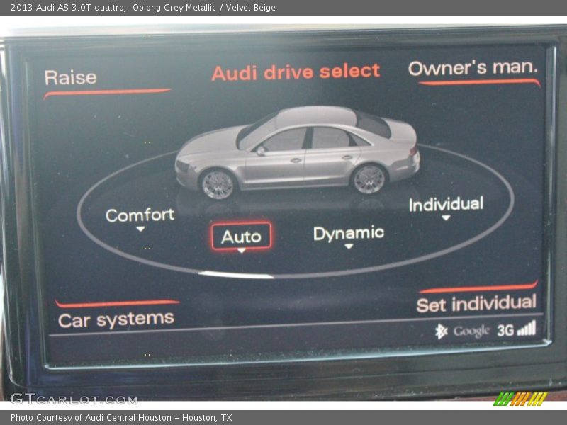 Oolong Grey Metallic / Velvet Beige 2013 Audi A8 3.0T quattro