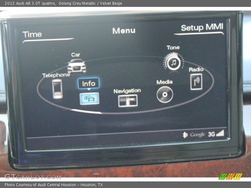 Oolong Grey Metallic / Velvet Beige 2013 Audi A8 3.0T quattro