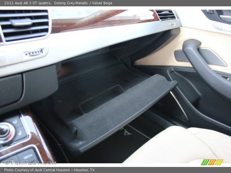 Oolong Grey Metallic / Velvet Beige 2013 Audi A8 3.0T quattro
