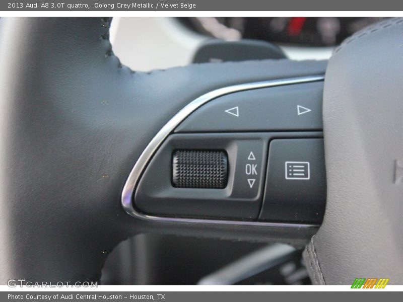 Oolong Grey Metallic / Velvet Beige 2013 Audi A8 3.0T quattro