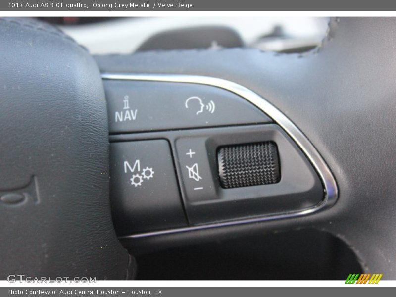 Oolong Grey Metallic / Velvet Beige 2013 Audi A8 3.0T quattro