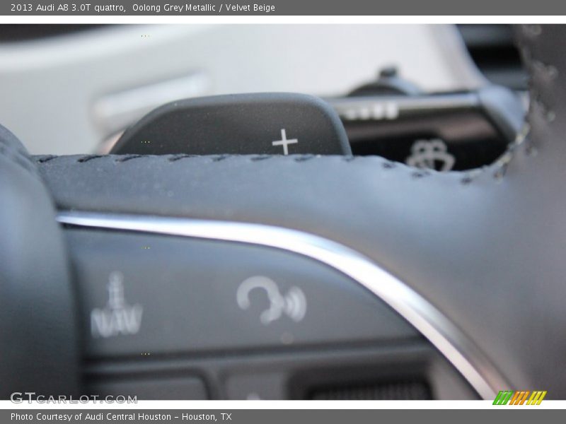 Oolong Grey Metallic / Velvet Beige 2013 Audi A8 3.0T quattro