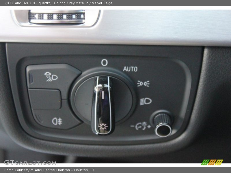 Oolong Grey Metallic / Velvet Beige 2013 Audi A8 3.0T quattro
